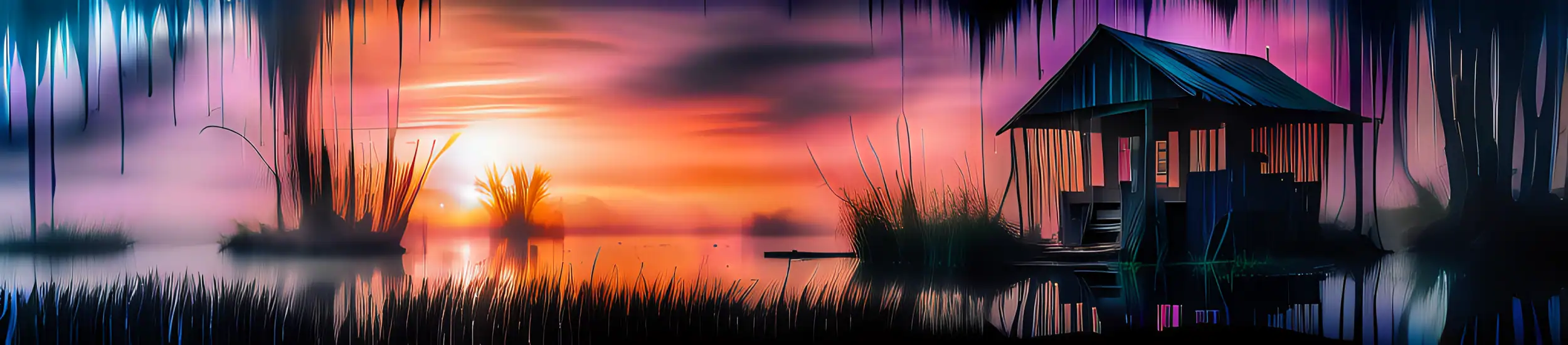 wow, another great Simmons Bayou sunset